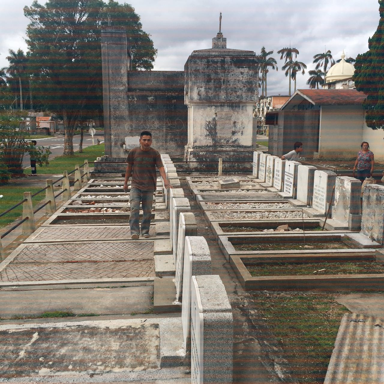 Vista cementerio