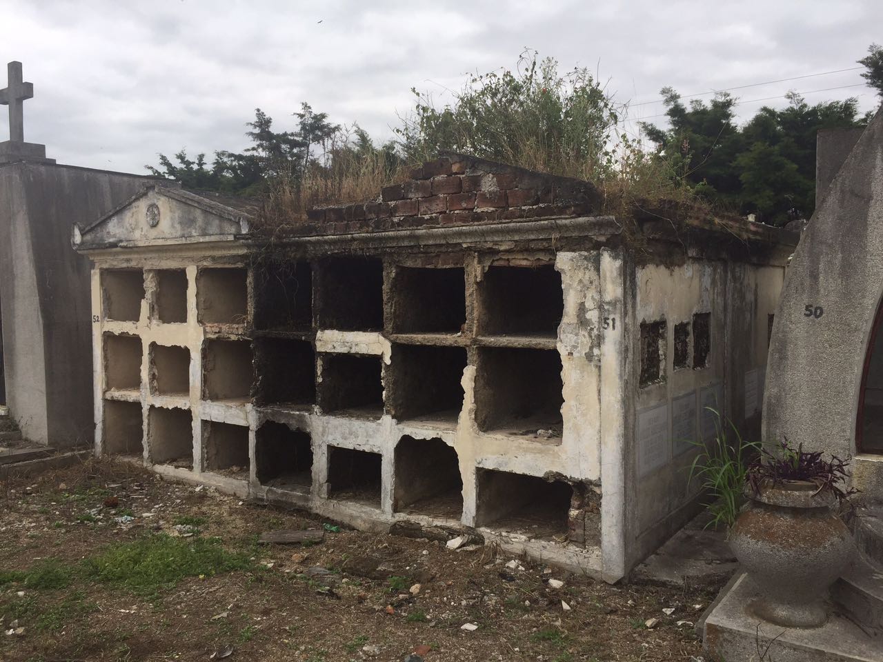 Estructura deteriorada